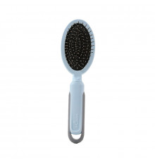 Расческа Taotaopets 04A2213 двухсторонняя с щеткой для собак и кошек для разных типов шерсти Blue