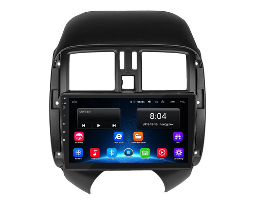 Штатная магнитола Lesko для Nissan Almera III (G15) 2012-2018 экран 9" 2/32Gb Wi-Fi GPS Base