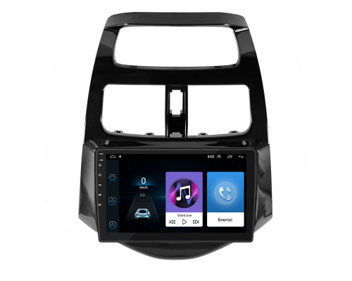 Штатная магнитола Lesko для Chevrolet Spark III 2009-2016 экран 9" 1/16Gb Wi-Fi GPS Base