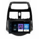Штатная магнитола Lesko для Chevrolet Spark III 2009-2016 экран 9" 1/16Gb Wi-Fi GPS Base