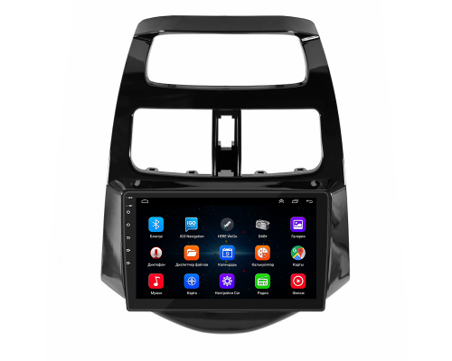 Штатная магнитола Lesko для Chevrolet Spark III 2009-2016 экран 9" 1/16Gb Wi-Fi GPS Base
