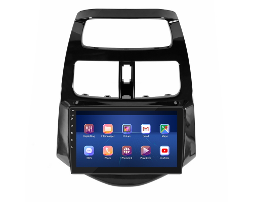 Штатная магнитола Lesko для Chevrolet Spark III 2009-2016 экран 9" 2/32Gb Wi-Fi GPS Base