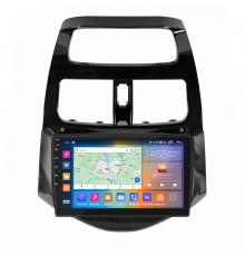 Штатная магнитола Lesko для Chevrolet Spark III 2009-2016 экран 9" 2/32Gb CarPlay 4G Wi-Fi GPS Prime