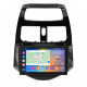 Штатная магнитола Lesko для Chevrolet Spark III 2009-2016 экран 9" 2/32Gb CarPlay 4G Wi-Fi GPS Prime