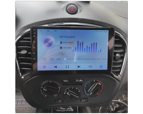Штатная магнитола Lesko для Nissan Juke I 2010-2014 экран 9" 1/16Gb Wi-Fi GPS Base