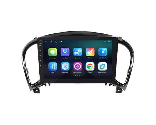 Штатная магнитола Lesko для Nissan Juke I Рестайлинг 2014-2019 экран 9" 4/64Gb 4G Wi-Fi GPS Top