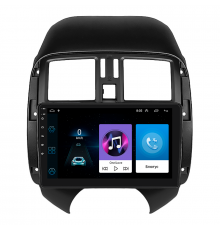 Штатная магнитола Lesko для Nissan Latio I (N17) 2012-2014 экран 9" 1/16Gb Wi-Fi GPS Base