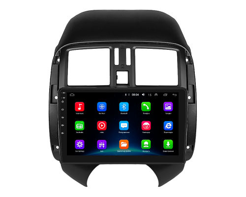 Штатная магнитола Lesko для Nissan Latio I (N17) Рестайлинг 2014-2016 экран 9" 2/32Gb Wi-Fi GPS Base