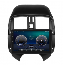 Штатная магнитола Lesko для Nissan Latio I (N17) Рестайлинг 2014-2016 экран 9" 4/64Gb 4G Wi-Fi GPS Top