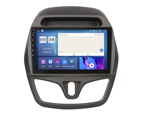 Штатная магнитола Lesko для Chevrolet Spark IV 2015-2018 экран 9" 4/64Gb CarPlay 4G Wi-Fi GPS Prime