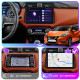 Штатная магнитола Lesko для Nissan Micra V 2017-н.в. экран 9" 4/64Gb CarPlay 4G Wi-Fi GPS Prime