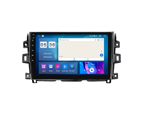 Штатная магнитола Lesko для Nissan Navara (Frontier) IV (D23) 2014-2016 экран 10" 2/32Gb CarPlay 4G Wi-Fi GPS Prime