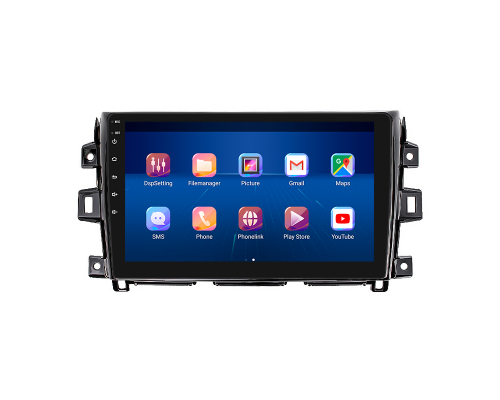 Штатная магнитола Lesko для Nissan Navara (Frontier) IV (D23) 2014-2016 экран 10" 6/128Gb 4G Wi-Fi GPS Top