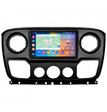 Штатная магнитола Lesko для Nissan NV400 I 2010-н.в. экран 10" 2/32Gb CarPlay 4G Wi-Fi GPS Prime