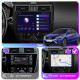 Штатная магнитола Lesko для Nissan Pulsar VI (C13) 2014-2018 экран 10" 4/64Gb CarPlay 4G Wi-Fi GPS Prime