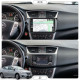 Штатная магнитола Lesko для Nissan Sentra VII (B17) 2012-2017 экран 10" 6/128Gb 4G Wi-Fi GPS Top