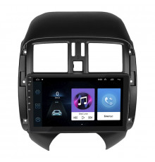 Штатная магнитола Lesko для Nissan Versa II 2012-2014 экран 9" 2/32Gb Wi-Fi GPS Base