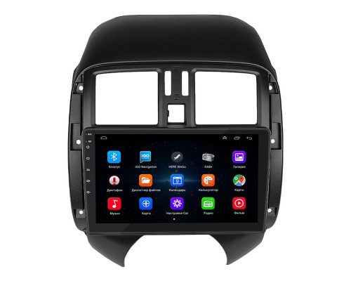 Штатная магнитола Lesko для Nissan Versa II 2012-2014 экран 9" 2/32Gb Wi-Fi GPS Base