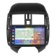 Штатная магнитола Lesko для Nissan Versa II 2012-2014 экран 9" 4/64Gb CarPlay 4G Wi-Fi GPS Prime