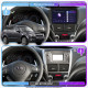Штатная магнитола Lesko для Subaru Forester III Рестайлинг 2011-2013 экран 9" 4/64Gb CarPlay 4G Wi-Fi GPS Prime