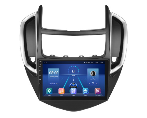 Штатная магнитола Lesko для Chevrolet Tracker III 2013-2017 экран 9" 4/64Gb 4G Wi-Fi GPS Top