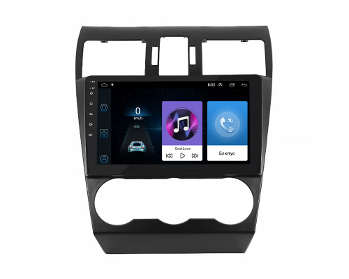 Штатная магнитола Lesko для Subaru Impreza IV Рестайлинг 2014-2016 экран 9" 1/16Gb Wi-Fi GPS Base