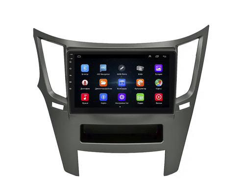Штатная магнитола Lesko для Subaru Legacy V 2009-2012 экран 9" 1/16Gb Wi-Fi GPS Base