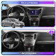 Штатная магнитола Lesko для Subaru Legacy V 2009-2012 экран 9" 2/32Gb Wi-Fi GPS Base
