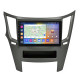 Штатная магнитола Lesko для Subaru Legacy V 2009-2012 экран 9" 4/64Gb CarPlay 4G Wi-Fi GPS Prime