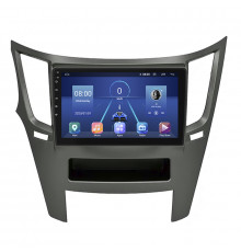 Штатная магнитола Lesko для Subaru Legacy V 2009-2012 экран 9" 2/32Gb 4G Wi-Fi GPS Top