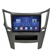 Штатная магнитола Lesko для Subaru Legacy V 2009-2012 экран 9" 6/128Gb 4G Wi-Fi GPS Top