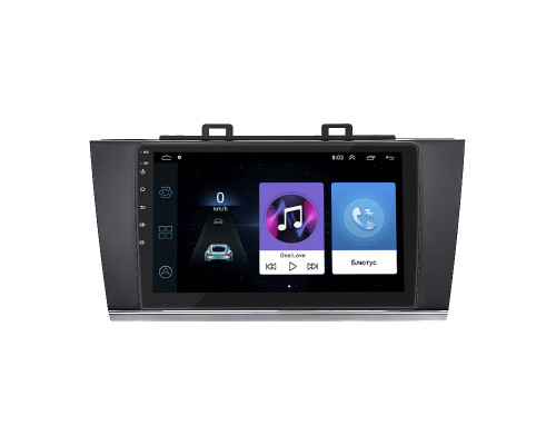 Штатная магнитола Lesko для Subaru Legacy VI 2014-2017 экран 9" 1/16Gb Wi-Fi GPS Base