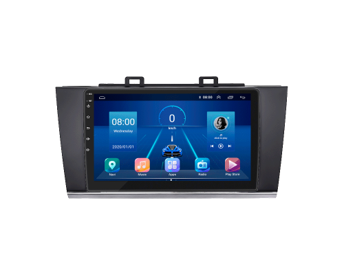 Штатная магнитола Lesko для Subaru Legacy VI 2014-2017 экран 9" 2/32Gb Wi-Fi GPS Base
