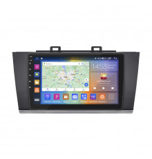 Штатная магнитола Lesko для Subaru Legacy VI 2014-2017 экран 9" 4/64Gb CarPlay 4G Wi-Fi GPS Prime