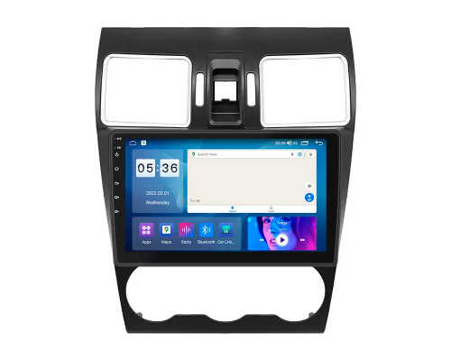 Штатная магнитола Lesko для Subaru XV I 2011-2016 экран 9" 4/64Gb CarPlay 4G Wi-Fi GPS Prime