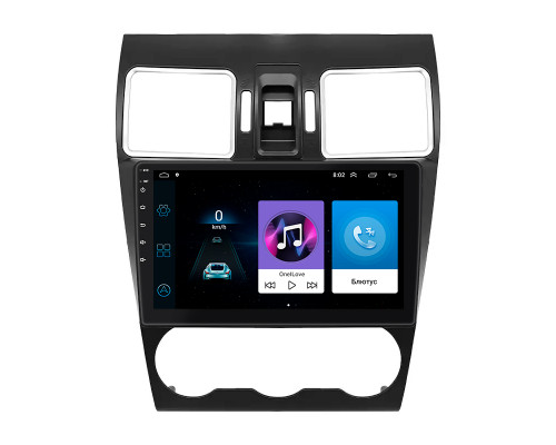 Штатная магнитола Lesko для Subaru XV I Рестайлинг 2015-2017 экран 9" 1/16Gb Wi-Fi GPS Base