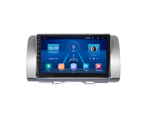 Штатная магнитола Lesko для Toyota bB II Рестайлинг 2008-2016 экран 9" 4/64Gb 4G Wi-Fi GPS Top