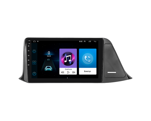 Штатная магнитола Lesko для Toyota C-HR I 2016-2019 экран 9" 1/16Gb Wi-Fi GPS Base