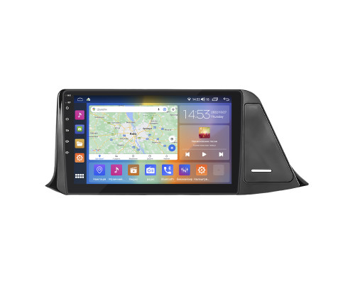 Штатная магнитола Lesko для Toyota C-HR I 2016-2019 экран 9" 2/32Gb CarPlay 4G Wi-Fi GPS Prime