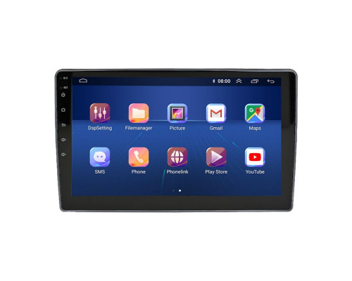 Штатная магнитола Lesko для Volkswagen Eos I 2006-2011 экран 10" 6/128Gb 4G Wi-Fi GPS Top