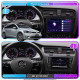 Штатная магнитола Lesko для Volkswagen Golf VII Рестайлинг 2017-н.в. экран 10" 6/128Gb 4G Wi-Fi GPS Top