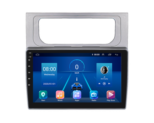 Штатная магнитола Lesko для Volkswagen Touran II 2010-2015 экран 10" 6/128Gb 4G Wi-Fi GPS Top