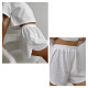 Женский комплект для дома и сна SM24107A футболка и шорты женская пижама White XL