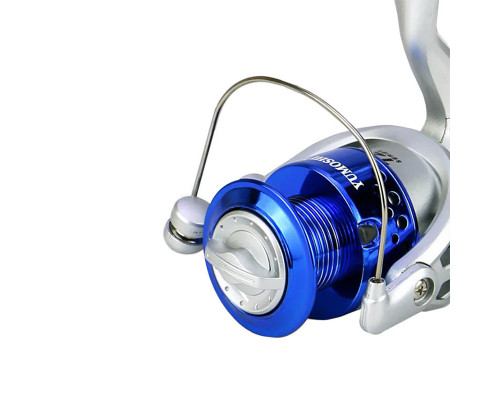 Катушка безынерционная Yumoshi SA 5000 Silver-Blue