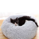 Лежак пуфик для котов собак круглый 552201 M Grey