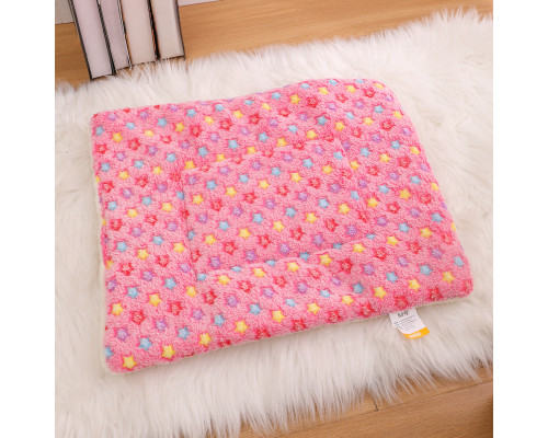 Лежак для домашнего животного для котов и собак Taotaopets 573301 Pink Stars L