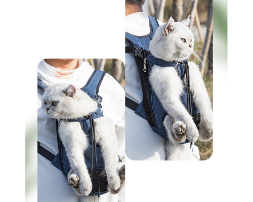 Рюкзак- кенгуру для животных A01002-CO Jeans M