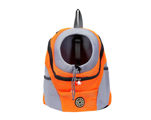 Рюкзак-переноска для кошек и собак Venxius D-07 Orange L