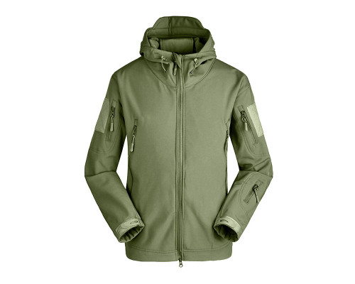 Тактическая куртка Soft Shell A001 Green M