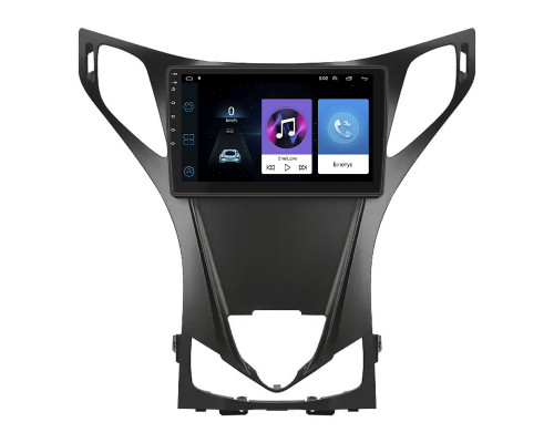 Штатная магнитола Lesko для Hyundai Azera II 2011-2014 экран 9" 1/16Gb Wi-Fi GPS Base